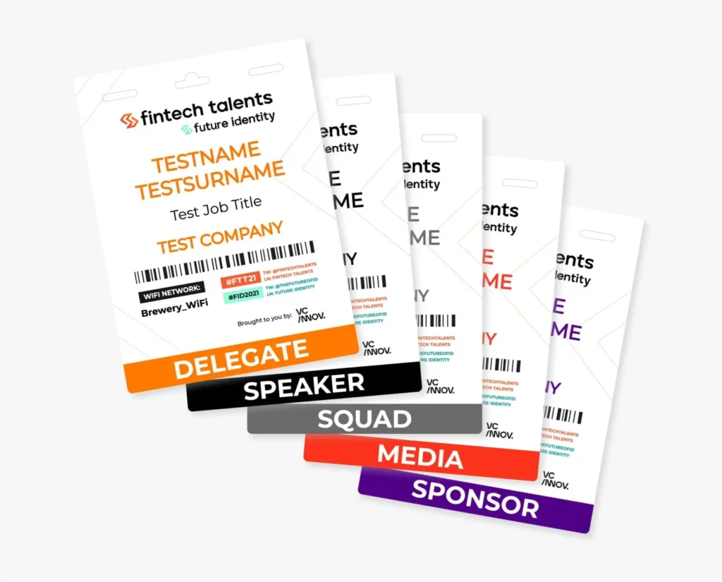 Conference Badge Printing Grimsby